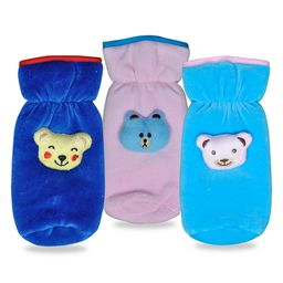 Chinmay Kids Baby Feeding and Nursing Bottle Cover Attractive Cartoon Pack Of 3 (Blue, Purple, Sky Blue)-17
