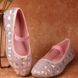 boyz n galz Sequin Embellished Ballerinas - Pink-image-66