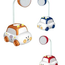 YAMAMA Study Lamp For Kids Cartoon Animal Car Rechargeable Desk Table Lamp 3 In 1 Study Desk LED Lamp With Sharpener And Pen Holder Electric Table Lamp Adjustable Study Desk Lamp For Study Room Home Office - (Pack of 1 - Design And Color May Vary)-5