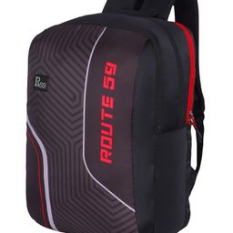 HARISSONS R59 Chad Black Red Casual backpack design for men & woman.(Age-6 to 9 Year- Height 18 Inches)-image-117