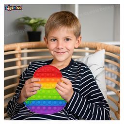 Toyshine Pack of 1 Duck Fidget Popping Sounds Toy - Multicolour image 4