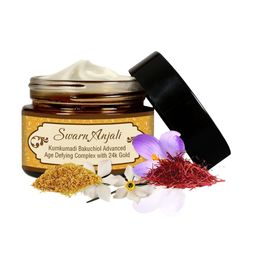 HERBS & GREENS Swarn Anjali Kumkumadi Gold Bakuchiol Advanced Age-Defying Complex - 50 g-14
