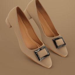 Lavie Block Sandals with Buckles-picture-10