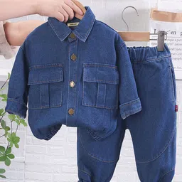 INCLUD Boys Long Sleeves Shirt With Trousers-image-17
