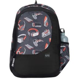 Wiki 29.5 Ltrs Black Medium Backpack-42