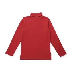 Palm Tree Kids Red Cotton Regular Fit Full Sleeves Skivvy-picture-14