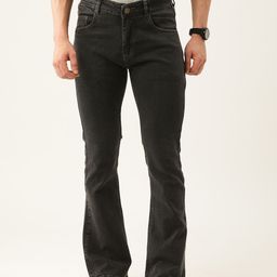 PARIS HAMILTON Men Bootcut Heavy Fade Stretchable Denim Jeans-image-51