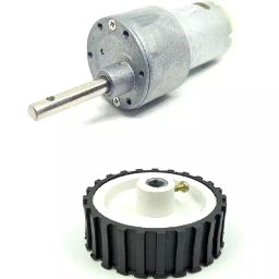 Invento 12v 10 Kg-cm 200 RPM Side Shaft High Torque Geared DC Motor-image-99