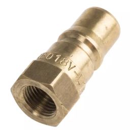 RS PRO Brass Male Hydraulic Quick Connect Coupling BSP 1/8 Male, 7685807-image-95