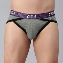 IC4 Men Pack Of 3 Knitted Basic Assorted Briefs 0C-G-R-253P3 image 3