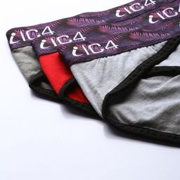IC4 Men Pack Of 3 Knitted Basic Assorted Briefs 0C-G-R-253P3 image 5