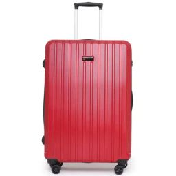 Swiss Military Phantom Maroon Striped Hard Small Trolley Bag - 35 cm-17