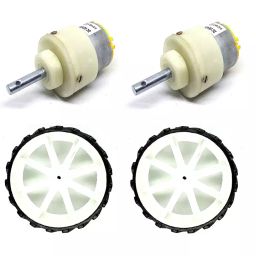 Invento 6V - 12V 5 Kg-cm 500 rpm DC Metal Geared Motor 110mm x 40mm-image-47