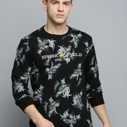 showoffff Showoff Black Cotton Regular Fit Printed Sweatshirt-picture-48