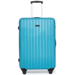 Swiss Military Phantom Turquoise Striped Hard Medium Trolley Bag - 45 cm-image-84