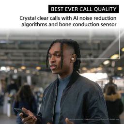 Sony WF-1000XM5 In Ear BT Earbuds with Noise Cancelling and Multi-Point (Black, True Wireless) image 3
