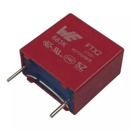 WURTH ELEKTRONIK Noise Suppression & Safety Capacitor, 0.1µf, 275Vac, 10%, Pp, 890324023023CS-image-93