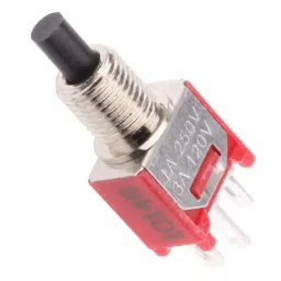 RS PRO Push Button Switch Momentary Panel Mount 4.95 mm Cutout, 7346722-32