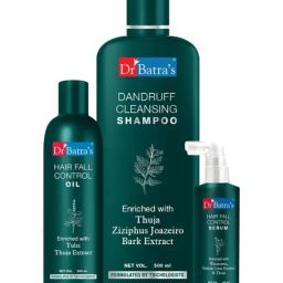 Dr. Batra's Hair Fall Control Serum Dandruff, Cleansing Shampoo & Hair Fall Control Oil-10