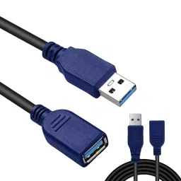 SHIVPRIYA PLUS2 Premium 1.5 m 3.0 USB Male To Female Extension Cable-25