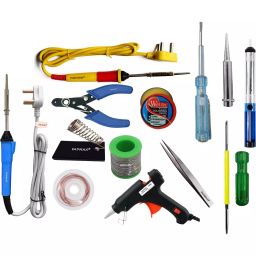 Fadman 13 In 1 Type-5 Soldering Iron Kit 25 W Corded Flat Copper, Iron & Nickle Tip-46