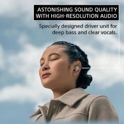 Sony WF-1000XM5 In Ear BT Earbuds with Noise Cancelling and Multi-Point (Black, True Wireless) image 2