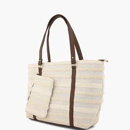 DRASTR Striped Structured Shoulder Bag image 5