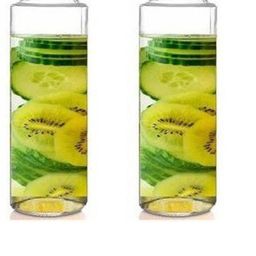 SOMIL Set Of 2 Glass Water Bottle-image-51