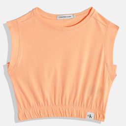 Calvin Klein Girls Pure Cotton Blouson Top-image-91