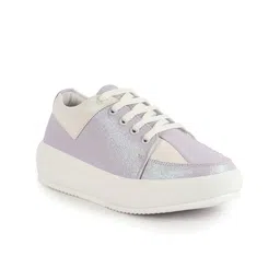 FAUSTO Women Lace-Ups PU Lightweight Sneakers-picture-48