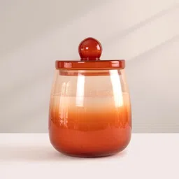 DOFT CANDLES Orange Scented Lid Jar Candle-48