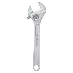 WORKPRO 8 inch Forged Steel Chrome Plated Adjustable Wrench, WP272002-45