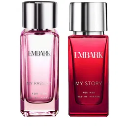EMBARK Women Set of 2 Eau de Parfum - My Passion 100ml + My Story 30ml-4