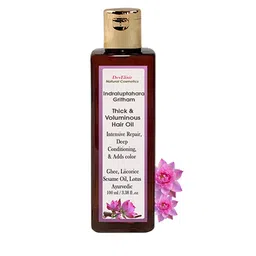 DEV ELIXIR Indraluptahara Gritham Thick & Voluminous Hair Oil - 100 ml-54