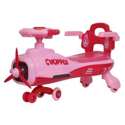 JoyRide Ride-on Chopper CAR Car Non Battery Operated Ride On - Pink & Red-27