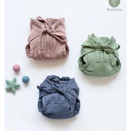 Cocoon Care Unisex bamboo knitted fabric Multicolor cloth nappy with extra padding for Baby (Pack of 3) 0 to 6 Months-image-53