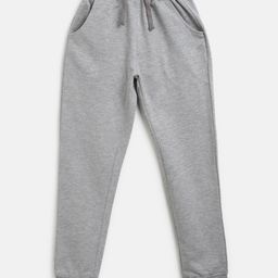 Tales & Stories Knit Solid Joggers - Light Grey-picture-7