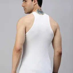 CAVENDERS White Cotton Innerwear Vests-image-50
