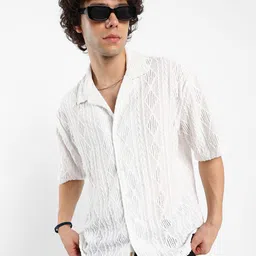 Campus Sutra Men Comfort Opaque Casual Shirt-image-64