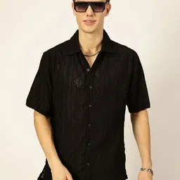 Thomas Scott Men Premium Semi Sheer Casual Shirt-image-90