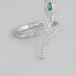 DressBerry Stone Studded Adjustable Finger Ring-image-61