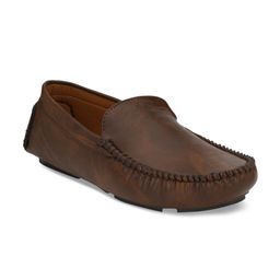 John Karsun Men Brown Loafers-image-30