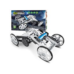 4WD Solar Car STEM Kit 4WD Electric Mechanical Assembly Gift Toys Kit Intro to Engineering, DIY Climbing Vehicle, Circuit Building Projects for Kids and Teens DIY Science Experiments Using Real Motor - RS58214WD Solar Car STEM Kit 4WD Electric Mechanical Assembly Gift Toys Kit Intro to Engineering, DIY Climbing Vehicle, Circuit Building Projects for Kids and Teens DIY Science Experiments Using Real Motor - RS5821 image 1
