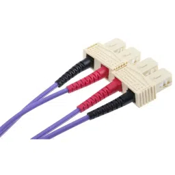 RS PRO Fibre Optic Cable SC to SC Duplex Multi Mode OM3 50/125 μm Purple 1 m, 5366541-image-67