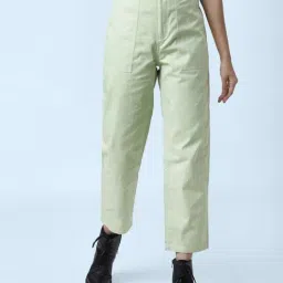 SF Jeans by Pantaloons Green Cotton High Rise Jeans-image-39