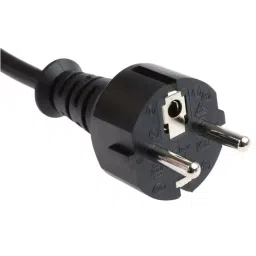 RS PRO Power Cord Unterminated CEE 7/7 Plug 2.5 m, 6266600-10