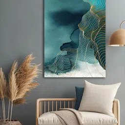 999Store Green & White Canvas Wall Art-16
