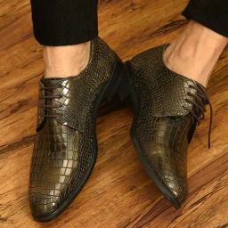 San Frissco Men's Golden Derby Shoes-picture-12