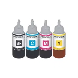 Dubaria Ink Refill Black and Tri Color for Epson L130 Single Function Inkjet Printer-20