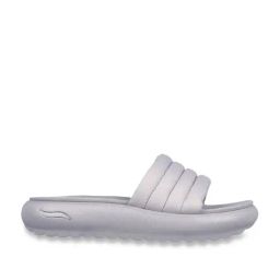 Skechers Women's ARCH FIT CLOUD Lilac Casual Slides-image-99